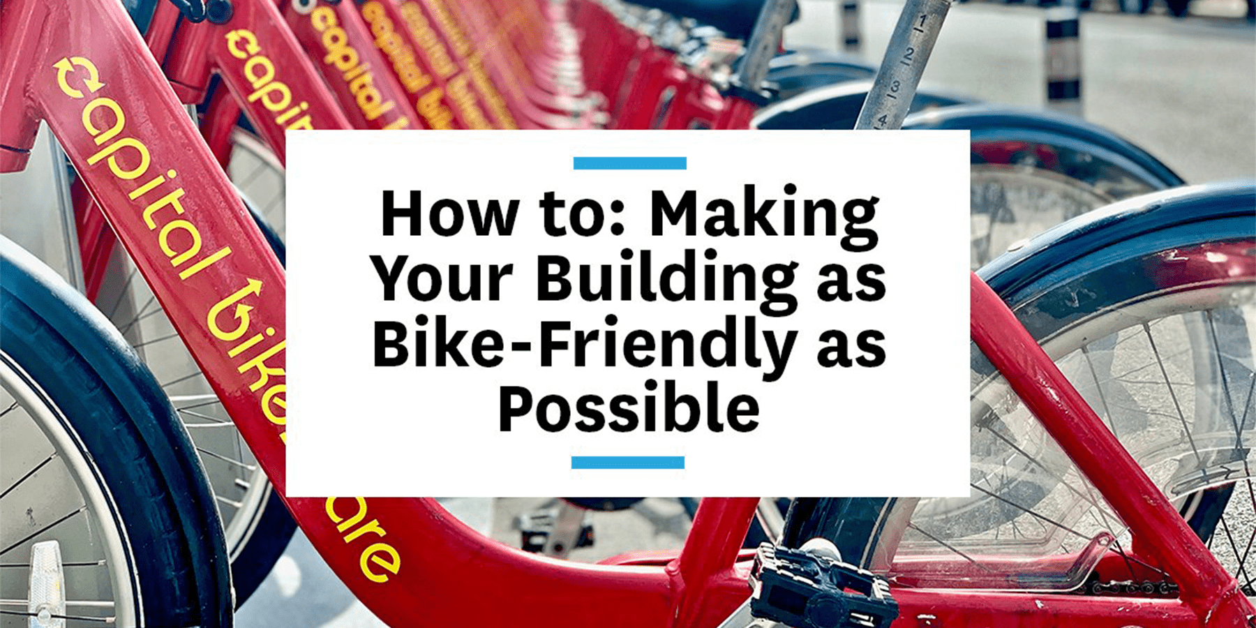 How to make a bikefriendly building TransitScreen